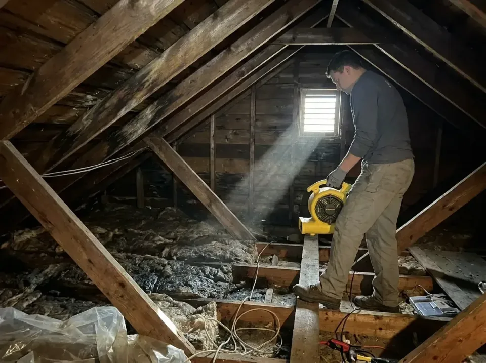 attic-water-damage-drying-proc-007 — frequently asked questions, Emergency Water Extraction & 24/7 Flood Response in Catoosa…